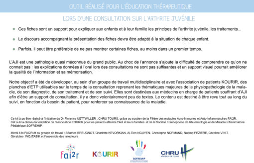 L’arthrite Juvénile Idiopathique ( AJI) (Fiches) – Image 2
